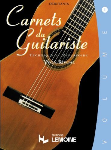 couverture Carnets du guitariste Vol.1 Editions Henry Lemoine