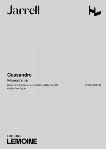 couverture Cassandre (version franaise) Editions Henry Lemoine