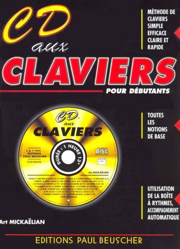 couverture CD aux Claviers Paul Beuscher