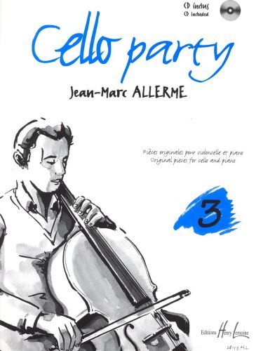 couverture Cello party Vol.3 Editions Henry Lemoine