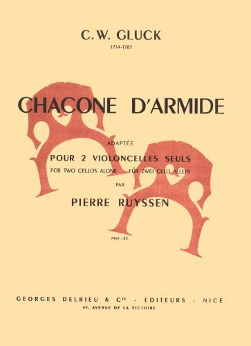 couverture Chacone d'Armide Delrieu