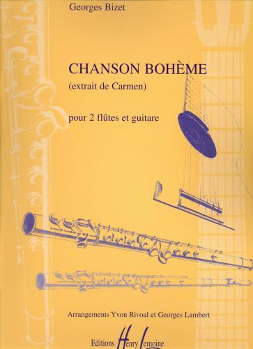 couverture Chanson bohme Editions Henry Lemoine