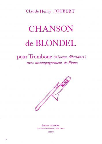 couverture Chanson de Blondel Combre