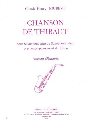 couverture Chanson de Thibaut Combre