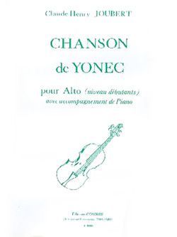 couverture Chanson de Yonec Combre