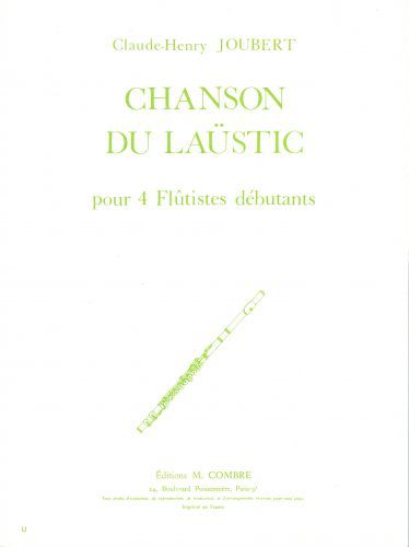 couverture Chanson du Laustic Combre