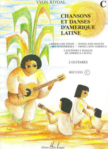 couverture Chansons et danses d'Amrique latine Vol.C Editions Henry Lemoine