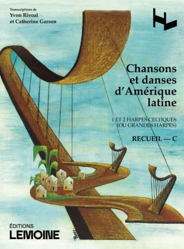 couverture Chansons et danses d'Amrique latine Vol.C Editions Henry Lemoine