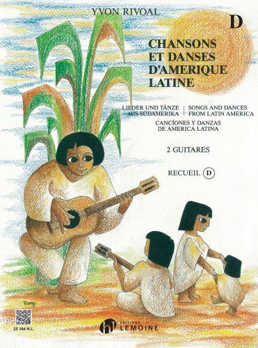 couverture Chansons et danses d'Amrique latine Vol.D Editions Henry Lemoine