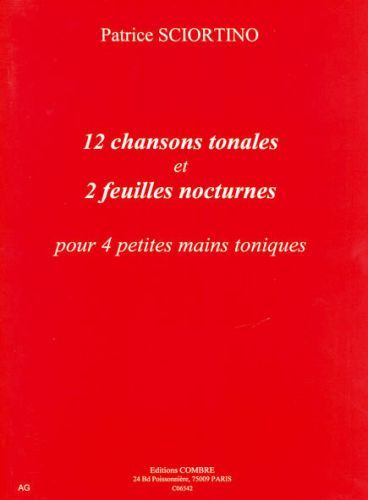 couverture Chansons tonales (12) - Feuilles nocturnes (2) Combre