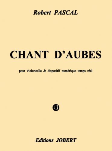 couverture Chant d'aubes Jobert