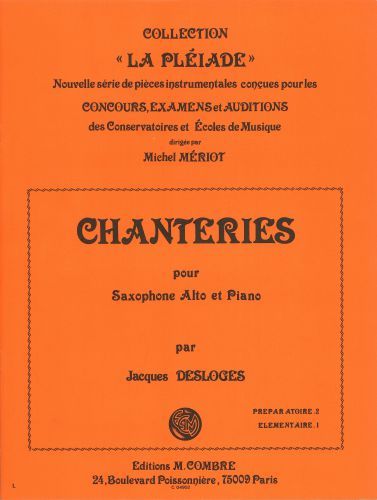 couverture Chanteries Combre