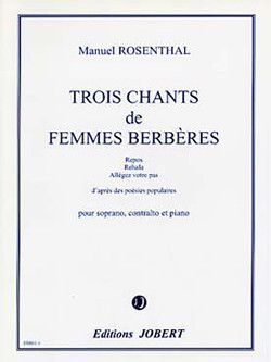 couverture Chants de femmes berbres (3) Jobert