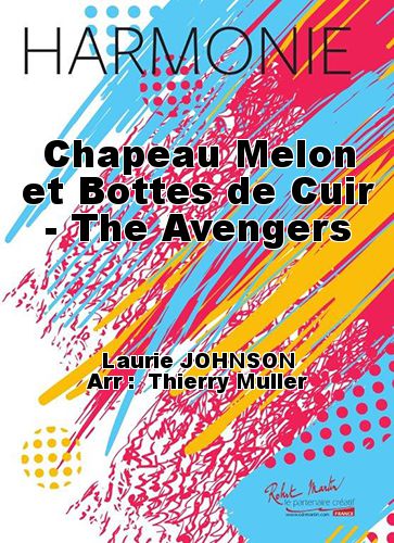 couverture Chapeau Melon et Bottes de Cuir - The Avengers Martin Musique