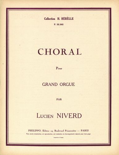 couverture Choral Combre