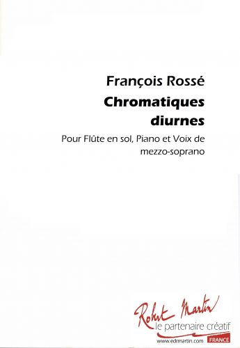 couverture CHROMATIQUES DIURNES Editions Robert Martin