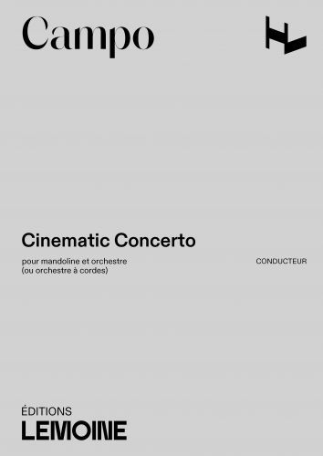 couverture Cinematic Concerto Editions Henry Lemoine