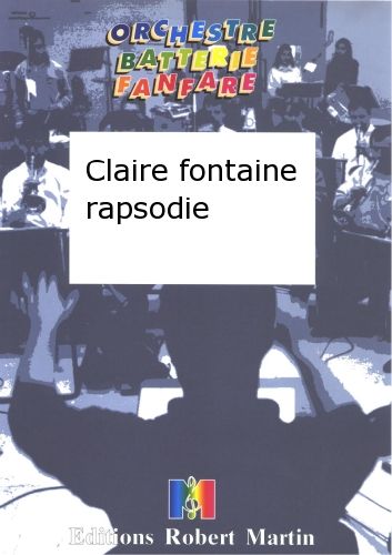 couverture Claire Fontaine Rapsodie Martin Musique
