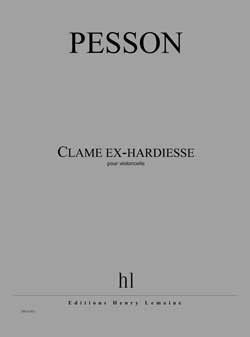 couverture Clame ex-hardiesse Editions Henry Lemoine