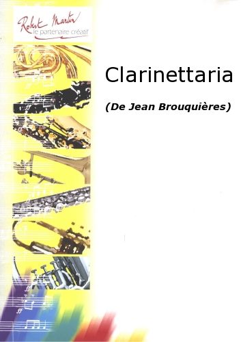 couverture Clarinettaria Editions Robert Martin
