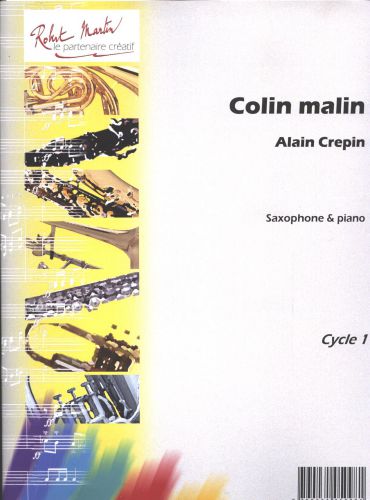 couverture Colin Malin Editions Robert Martin