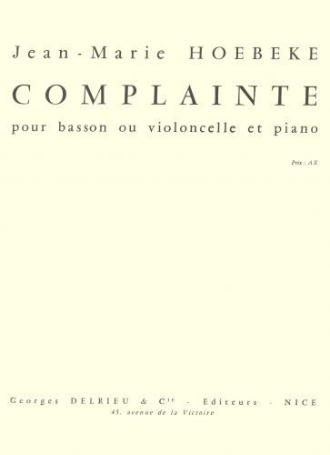 couverture Complainte Delrieu