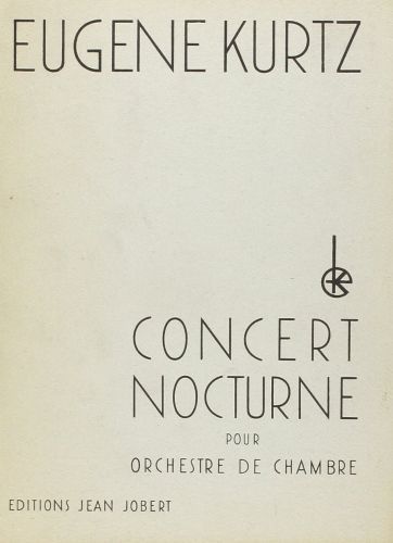 couverture Concert Nocturne Jobert