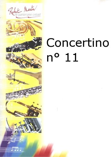 couverture Concertino N11 Editions Robert Martin