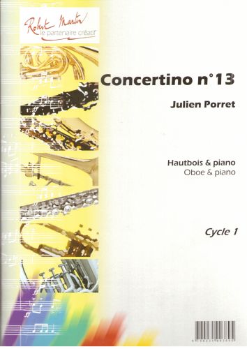 couverture Concertino N13 Editions Robert Martin