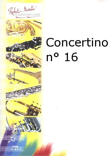 couverture Concertino N16 Editions Robert Martin