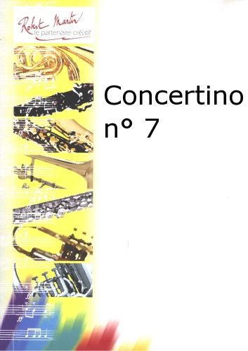 couverture Concertino N7 Editions Robert Martin