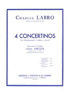 couverture Concertino Op.30 n1 en Sol maj. et R min. Combre