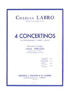 couverture Concertino Op.31 n2 en R maj. et R min. Combre