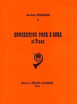 couverture Concertino pour l'agrment Combre