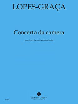 couverture Concerto da camera col cello Jobert