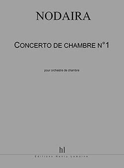 couverture Concerto de chambre n1 Editions Henry Lemoine