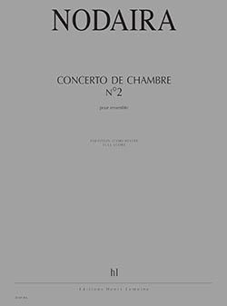 couverture Concerto de chambre n2 Editions Henry Lemoine