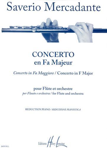 couverture Concerto en Fa maj. Editions Henry Lemoine