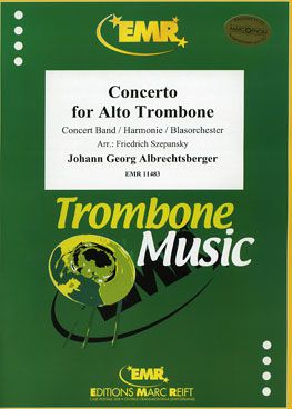 couverture Concerto for Alto Trombone Marc Reift