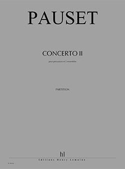 couverture Concerto II - Exils Editions Henry Lemoine