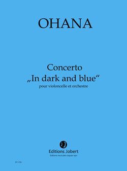 couverture Concerto in dark and blue Jobert et Billaudot