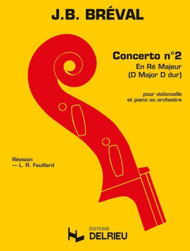 couverture Concerto n2 en R maj. Delrieu