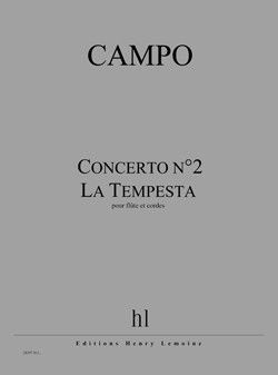 couverture Concerto n2 - La Tempesta Editions Henry Lemoine