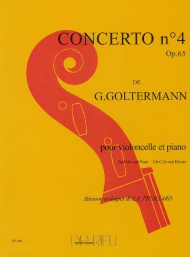 couverture Concerto n4 Op.65 en Sol maj. Delrieu