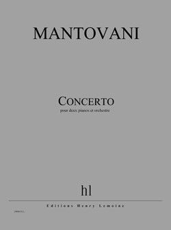 couverture Concerto pour deux pianos Editions Henry Lemoine