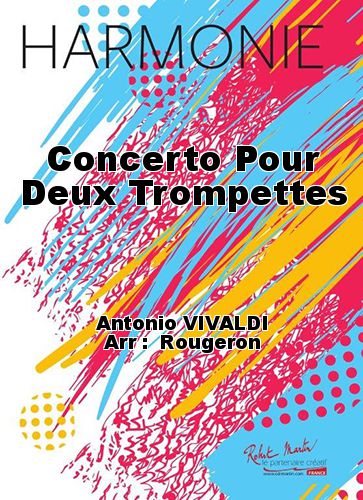 couverture Concerto Pour Deux Trompettes Martin Musique