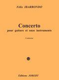 couverture Concerto pour guitare Jobert