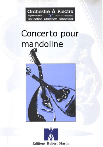 couverture Concerto Pour Mandoline Martin Musique