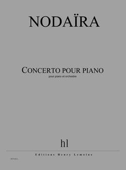 couverture Concerto pour piano Editions Henry Lemoine