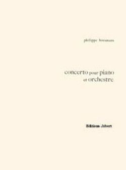 couverture Concerto pour piano et orchestre Jobert